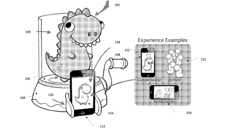 Illustration for article titled Hasbro Patented a 3D Scanner For Kids That Uses a Smartphone to Digitize Toys